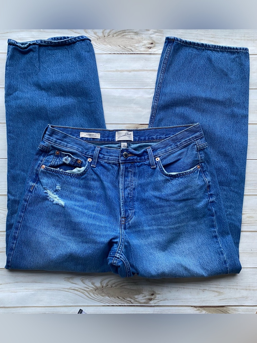 Universal Thread mid rise 90s baggy relaxed boyfriend fit cotton denim jeans 12